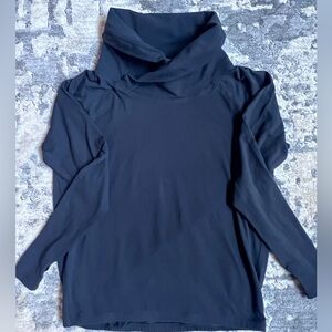 Lululemon black cowl neck top - 6